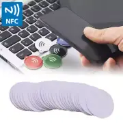 12Pcs Ntag215 Nfc Tags Sticker Phone Available Labels Rfid Tag