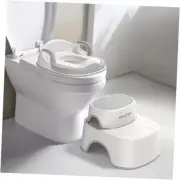 Baby Potty Training Seat with Step Stool, Toddler Toilet Seat for Boys Gray