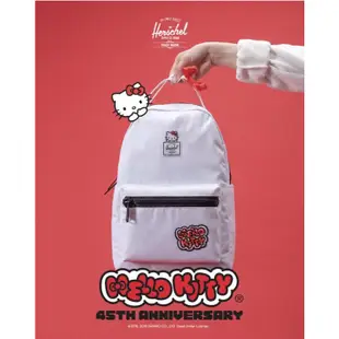 Herschel Nova Mini 迷你 Hello Kitty 聯名 黑 便當 飯糰 尼龍 凱蒂貓 小包 後背包