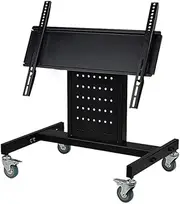 Portable TV Stand Floor TV Stand with Iron Base for 32 to 1000 Inch Screen Tilt Swivel Height Adjustable Hold 150 Kgs Max TV Table Stand