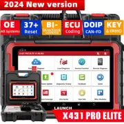New! LAUNCH X431 PRO ELITE V+ PRO5 Car OBD2 Scanner Diagnostic Tools Key Coding