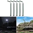 Set Model Railway Lights Lattice Mast Light, N Gauge Light Layout Bonsai Decor