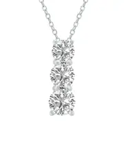 14K 1.50 ct. tw. Lab Grown Diamond Necklace