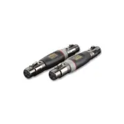 GA63136 XGA21 Xcaliber Adaptor, XLR, Socket To Skt, 3P
