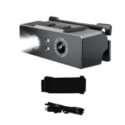 Portable Head-mounted Action Camera 1080P HD Camcorder Night Vision w/ LED Light