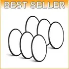 Versatile Flush Mount Ceiling Fixture - 6 Pack Energy-Efficient LED Lights