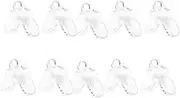 MUNEFE 20 Pcs Tent Rope Clamp, Camping Rope Clamp, Tarp Clips Heavy Duty for Outdoor Camping Tents, Awnings, Rvs, Etc