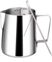 12Oz Milk Frothing Pitcher Cappuccino Espresso Machine