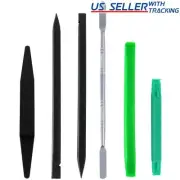 Plastic Pry Tools + Metal Spudger Opener for iPad & Galaxy Tab Repair, 5pc Set