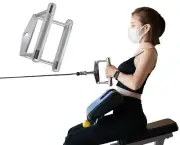 Double D Chrome Non Slip-Handle For Cable Pulldown Attachments Weight Lifting