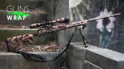 Camouflage Guns Wrap Skins Premium Vinyl Sticker Matte Rifle Pre-Cut LEAVES-6
