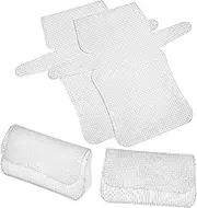 TEHAUX 4pcs Sheets Stitch Mesh Plastic Canvas Plastic Mesh