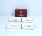 Krug Champagne Reims Individual Ceramic Ashtray Set Of 4