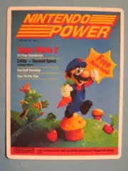 2.5" STICKER NINTENDO POWER Super Mario 2 - Zelda Second Quest; NES Pro Players