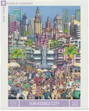 New York Puzzle Company - Sunkissed City Puzzle 500pc