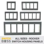 ROCKER SWITCH HOUSING GANG PANEL 4x4 Boat Caravan Marine fit ARB Carling style