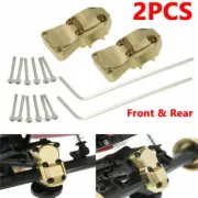 2*New Brass Front Rear Axle Diff Housing Cover For Axial SCX24 1/24 RC Crawler c
