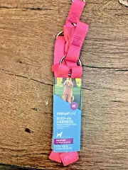 VIBRANT LIFE Step-In Dog Harness - Pink - M (20-50lbs) - 14-20 in. Chest, Beagle
