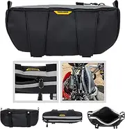 Waterproof Handlebar Storage Bag for Motorcycles, eBIkes, Dirt Bikes, Dual Sport, Adventure, Enduro, Super Moto, ATV, Snowmobile, Jet Ski, MTB, Electric Bicycle, Sur Ron,Talaria, Giant, Loop Ties
