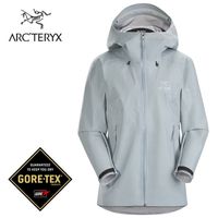 【Arc'teryx 始祖鳥】女Beta LT單件式GT防水連帽外套『銀翼灰』L07599600 戶外.露營.旅遊.休閒