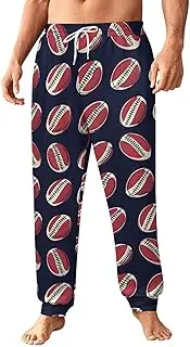 [Generic] Men's Sweatpants, Bold Rugby Design-36, Polyester Joggers, Sweatpants Jogging Pants for Workout Running