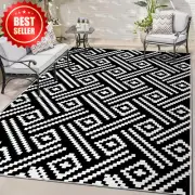 Extra Large Outdoor Rug 150x245cm Camping Porch Reversible Waterproof Plastic St