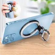 Cell Phone Ring Holder, Magnetic Finger Ring Stand - Universal Phone Cradle Kickstand with Built in Bottle Opener, Compatible iPhone,Galaxy Smartphone