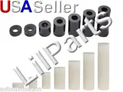 M3 M4 M10 Nylon 6/6 Round Standoff Screw Bolt Spacers Washers Non Threaded