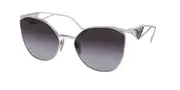 Prada PR 50ZS 1BC09S Men's Sunglasses Silver Size 59