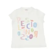 [PESCIOLINO ROSSO] PESCIOLINO ROSSO Multicoloured logo T-shirt Kids 2Y 2Y White