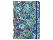 Punch Studio Peacock Feather Bungee Journal (44655)