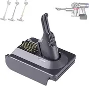 New Version V8 V7 Battery Adapter for Milwaukee M18 18V Li-ion Battery Convert to Replace for Dyson Battery Work for Dyson V8/7 Vacuum Cleaners Animal Absolute Motorhead