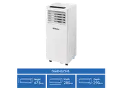 Dimplex 2.6kW Portable AC w/ Dehumidifier