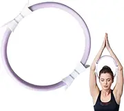Exercise Ring Pilates | Resistance Pilates Hoop Lightweight Fitness Ring - Exercise Equipment Double Grip Non-Slip Yoga Accessories for Training & Gym