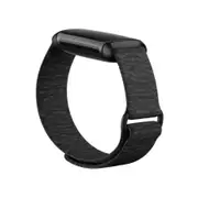 Fitbit Charge 5 Hook Loop Band Charcoal Small