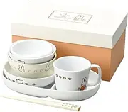 Miffy Inglades (Kokko Parent & Child) Tsumitsu Dinnerware Set