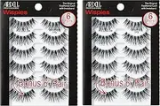 Ardell Wispies 113 Black, 6 Pairs x 2 Pack