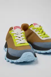 Twins Multicolor leather and textile Sneaker for kids