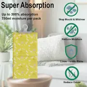 Wardrobe Hanging Super Moisture Absorber Desiccant with Moth Repellent 750ml