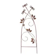 Willow & Silk Serene Dragonfly Trellis Garden Stake Enchanted Garden Climber