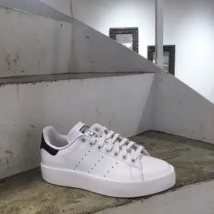 Adidas W Stan Smith Bold 黑白 女鞋 史密斯 厚底 S75213