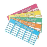 Lucky Number Cards 1-25 - Box of 100 cards