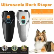 Ultrasonic Dog Repeller Anti-barking Device Pet Dual Probe High Power Expeller