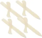 STOBOK Bookbinding Crafts Essential 8pc Plastic Bone Folder Paper Creaser Letter Opener for Card Making Scrapbooking