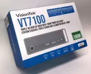 NEW VisionTek VT7100 Triple Display 4K USB-C Docking Station 100W Power - 901499