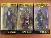 Mortal Kombat 11 SHAO KAHN Platinum Edition , SUB-ZERO, LIU KANG