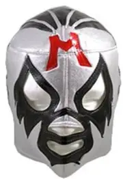 MIL MASCARAS Lucha Libre Wrestling Mask (pro-fit) Costume Wear - Silver