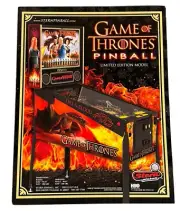Game of Thrones Flyer New NOS PROMO Stern Pinball Machine LE Art Dragon Arcade