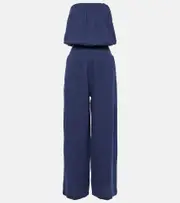 [Melissa Odabash] Melissa Odabash Strapless cotton jumpsuit AU 8 blue