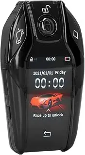 Tbest LCD Touch Screen Smart Key for All Cars, Universal TK800+ LCD Touch, Keyless Entry, Remote Control, Black, 1 Pack, Physical Buttons, Touchscreen, Proximity, Passenger Car